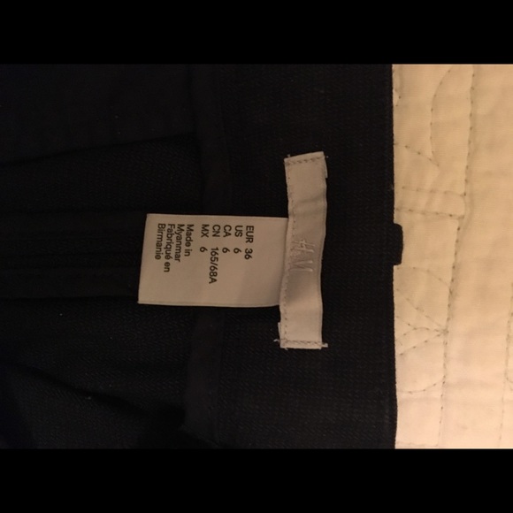 H and M navy workpant - Picture 2 of 4